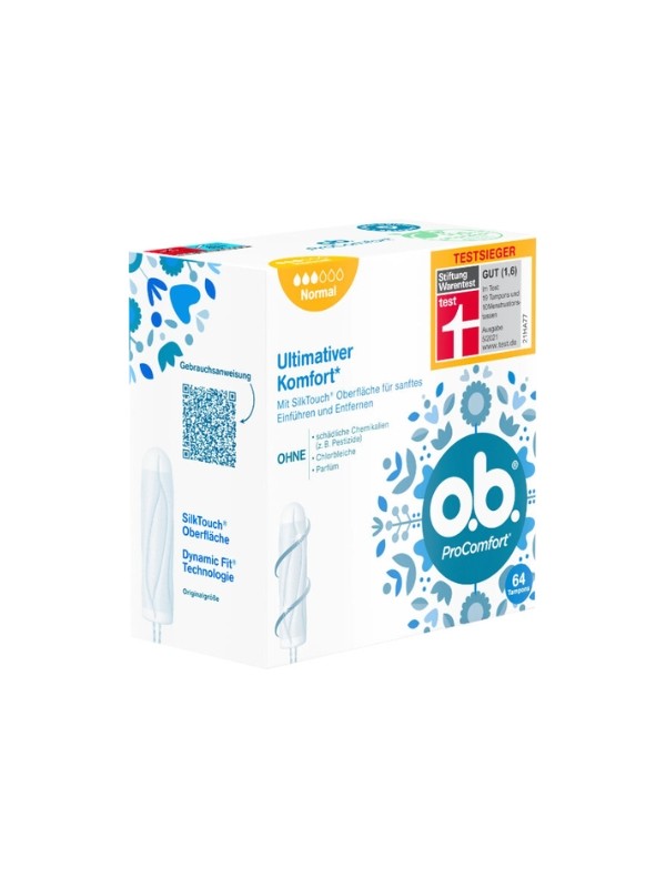 OB ProComfort Hygiënische tampons Normal 64 stuks