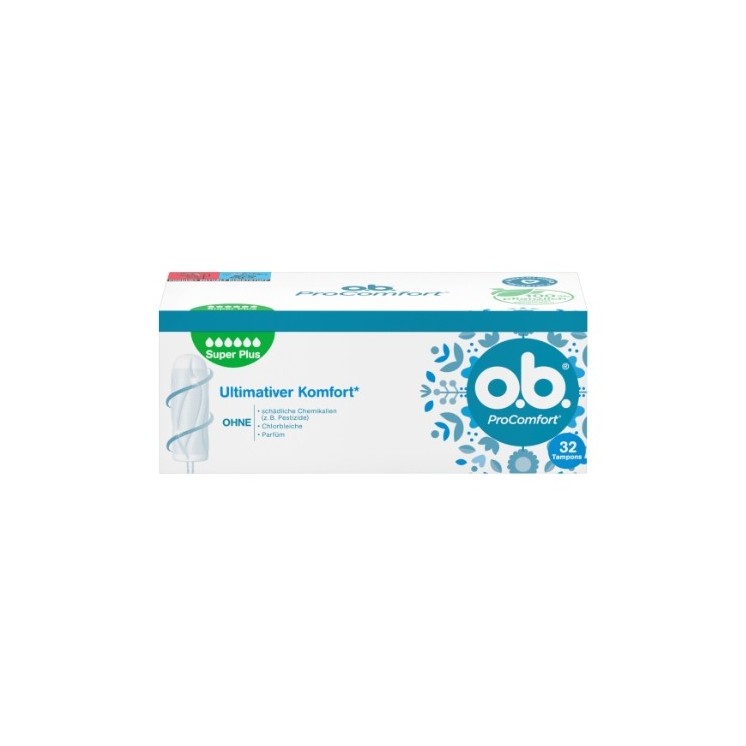 OB ProComfort Super Plus hygiënische tampons, 32 stuks