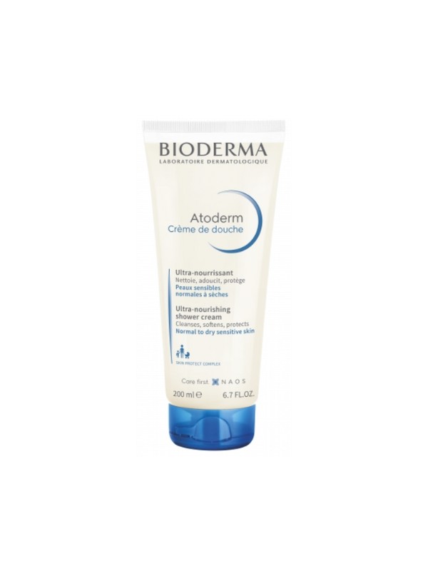 Bioderma Atoderm Creamy Gel voor het wassen van gezicht en lichaam 200 ml