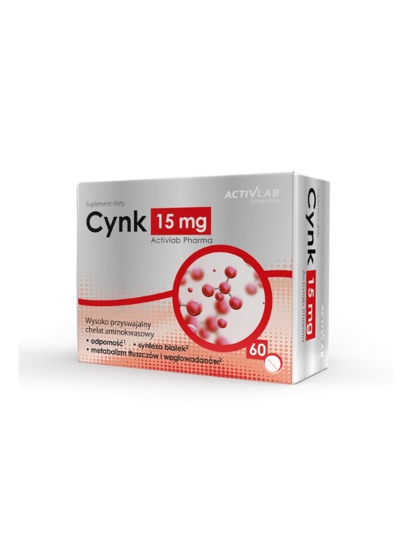 Activlab Pharma Zink 15 mg in capsules 60 stuks