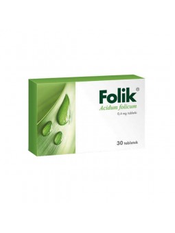 Folik Foliumzuur 30 tabletten