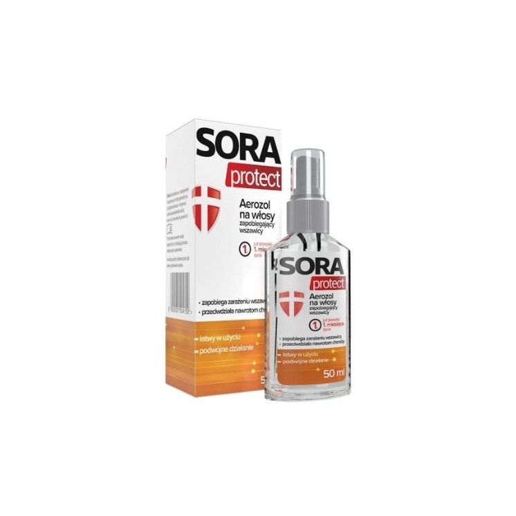 Sora Protect Haarspray zur Vorbeugung von Läusen 50 ml