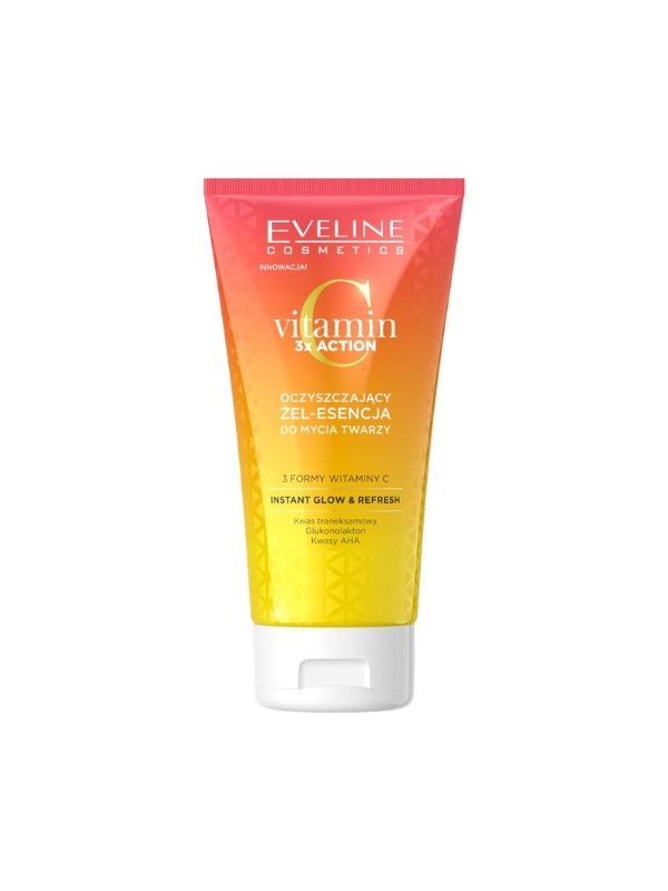 Eveline Vitamin C 3x Action Cleansing Gel - есенція для вмивання обличчя 150 мл