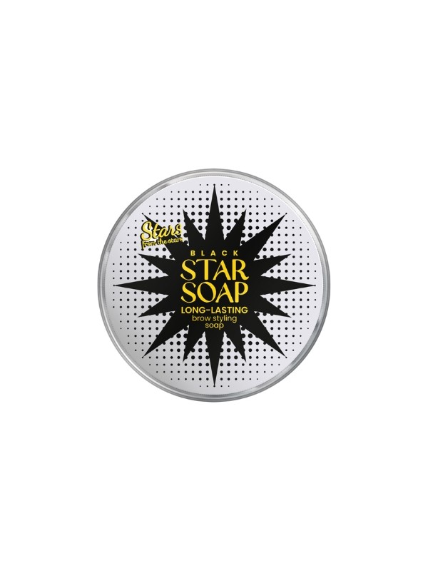 Чорне мило для брів Stars from the Stars Black Star Soap 30 мл