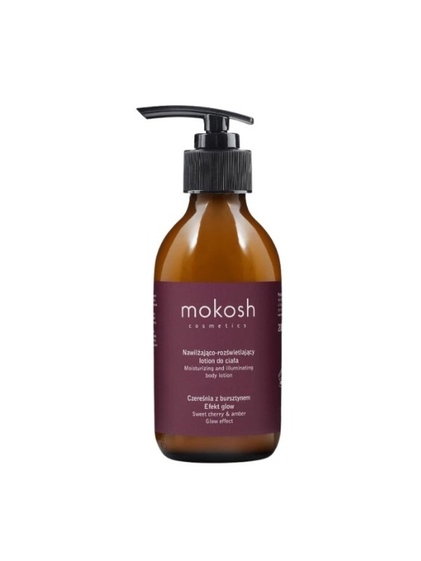 Mokosh moisturizing and illuminating body lotion Cherry 200 ml