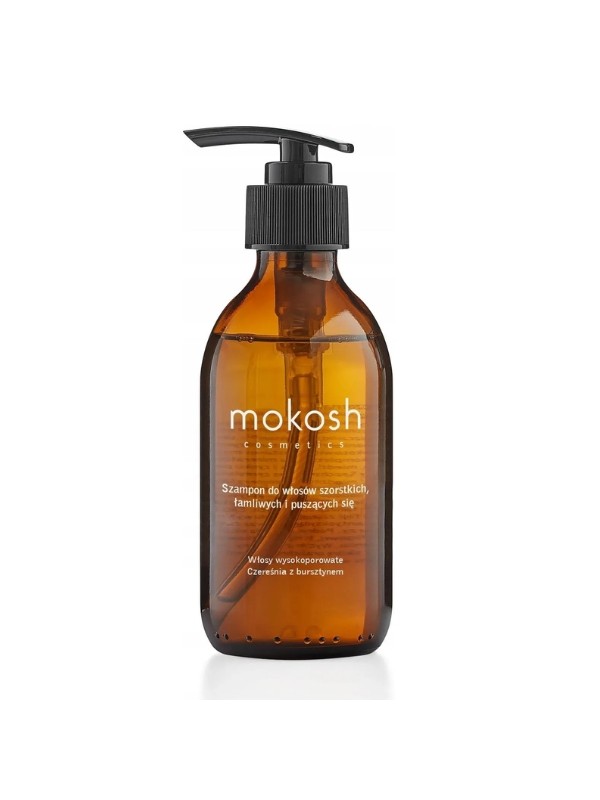 Mokosh und Bernstein-Shampoo für hohe Porosität, raues, sprödes und krauses Haar, 200 ml