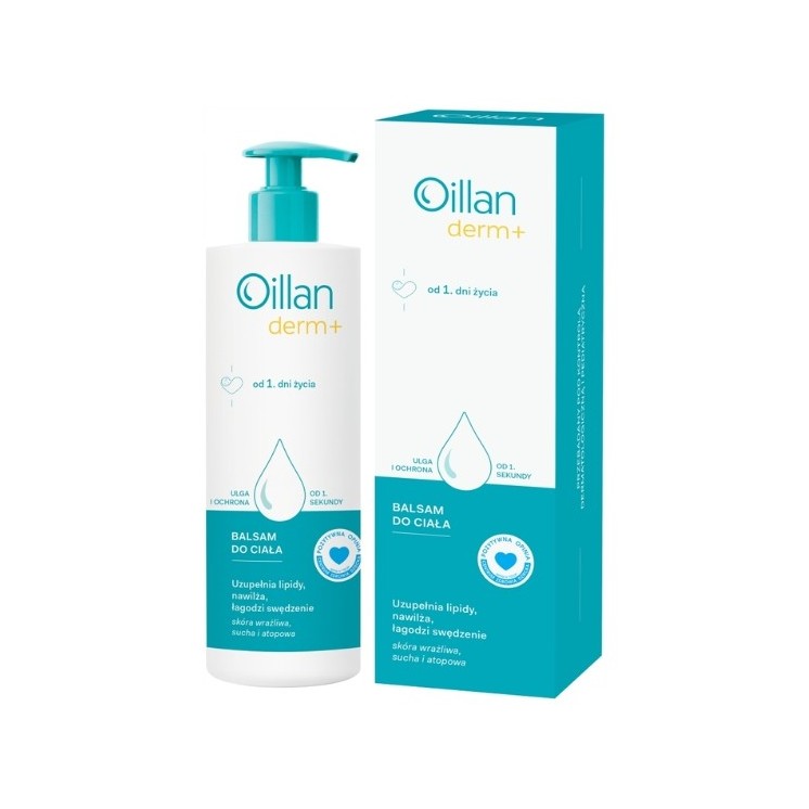 Oillan Derm+ Лосьйон для тіла з першого дня життя 400 мл