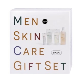 Ziaja Men Skin Care Geschenkset 2x Duschgel 300 ml + Duschgel 400 ml + Aftershave-Balsam 80 ml