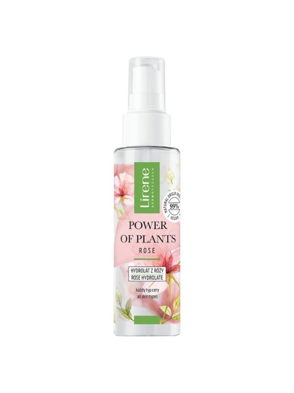 Lirene Power of Plants Gezichtshydrolaat Roos 100 ml