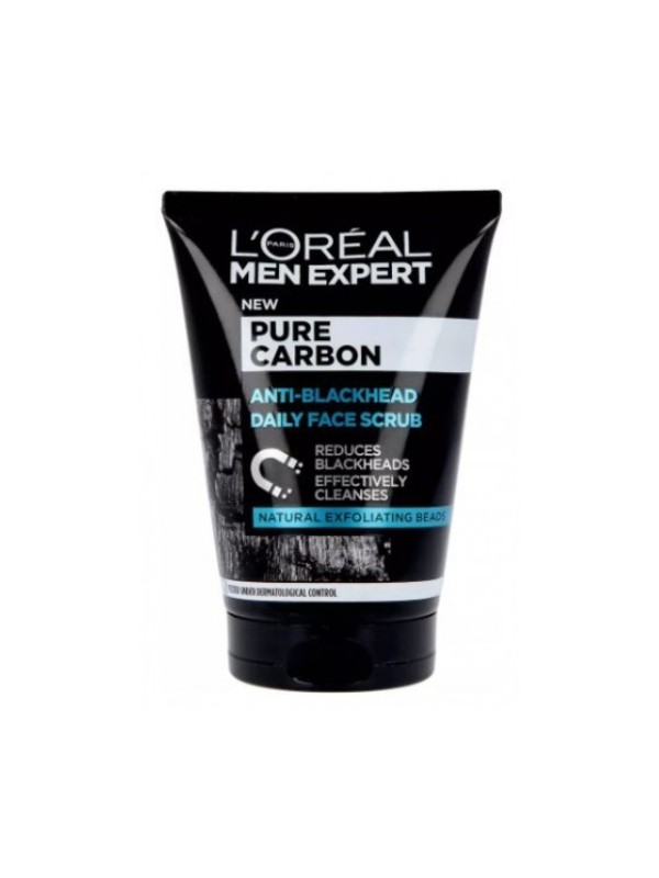 L'oreal Men Expert Pure Power Charcoal Facial Peeling against blackheads 100 ml