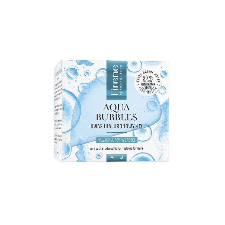 Lirene Aqua Bubbles hydrating Hydro face gel 50 ml