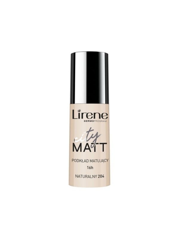 Флюїд для обличчя Lirene City Matt Mattifying and Smoothing /204/ Натуральний 30 мл