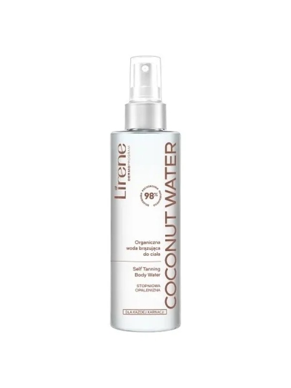 Lirene Coconut biologisch Bronzingwater voor het lichaam 200 Water