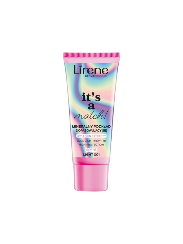 Lirene It's a Match mineral face foundation SPF15 /001/ Light 30 ml