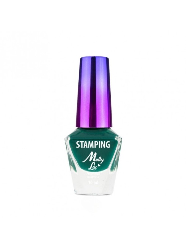 MollyLac Stamping and stamping varnish Green 10 ml