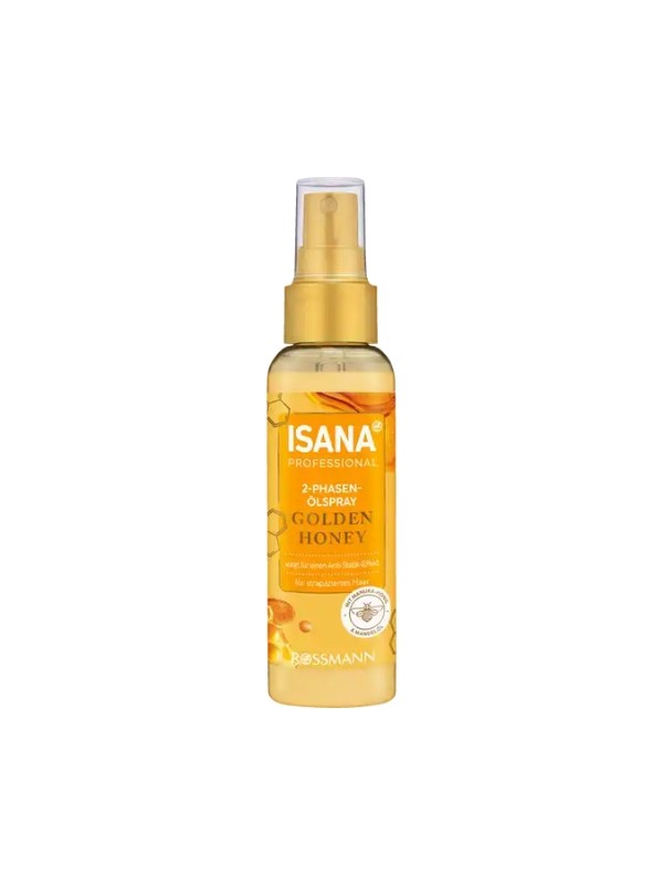 Isana 2-Phasen Golden Honey Haarölspray 100 ml