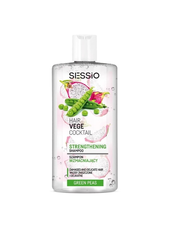 Sessio Hair Vege Cocktail Versterkende Haarshampoo met Erwtenproteïnen 300 g