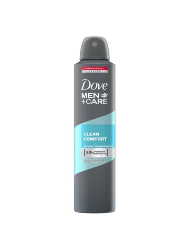 Dove Men +Care Clean Comfort Spray Deodorant 250 ml