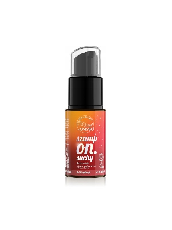 ONLYBIO Hair in Balance Trockenshampoo für Brünetten 35 g