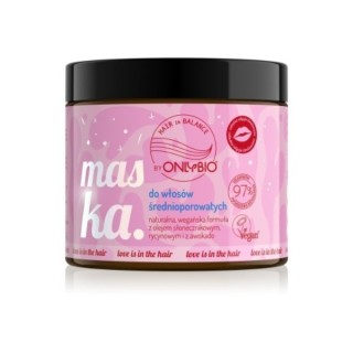 ONLYBIO Hair in Balance Love is in Маска для волосся середньої пористості 400 мл