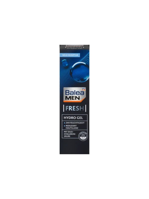 Balea Men Fresh Feuchtigkeitsspendendes Gesichtsgel mit Hyaluronsäure 75 ml