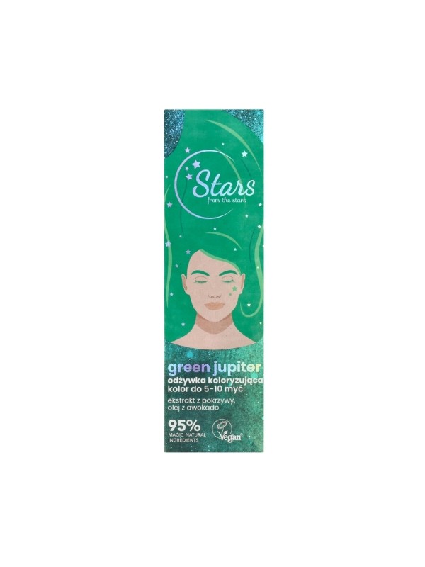 Stars from the Stars Green Jupiter Coloring hair conditioner 50 ml