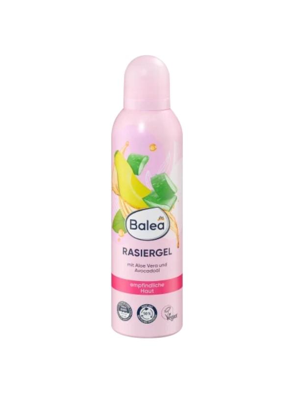 Balea Aloe Vera & Avocado -öl Scheergel 200 ml