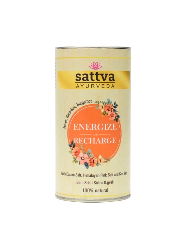 Sattva Ayurveda Energize&Recharge Badesalz 300 g