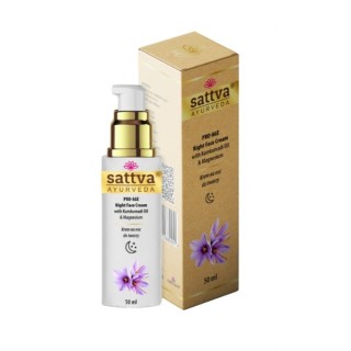 Нічний крем для обличчя Sattva Ayurveda Pro Age з олією Кумкумаді 50 мл