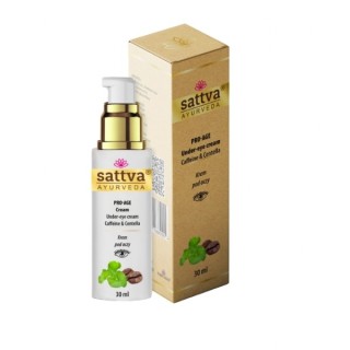 Sattva Ayurveda Pro Age Krem pod oczy z Kofeiną i Cantellą 30 ml