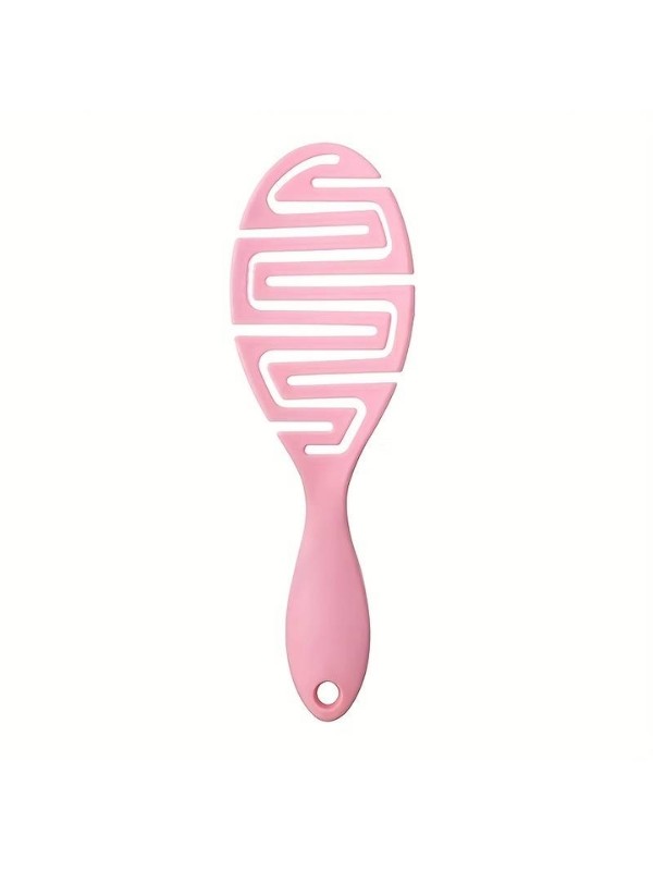 Ventilated Brush for long, thick and curly hair Pink 1 piece