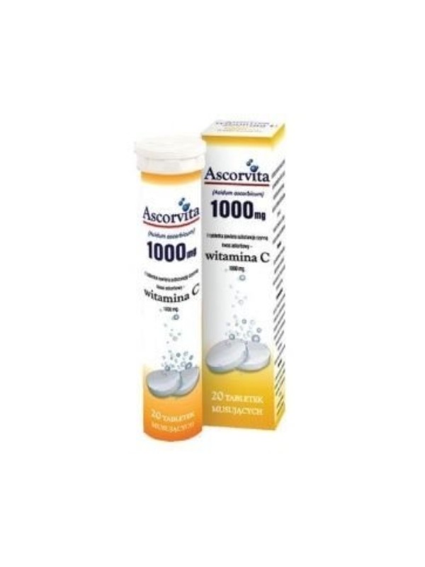 Ascorvita Vitamin C 20 Brausetabletten