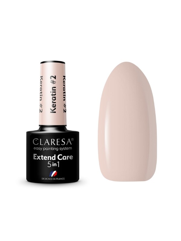 Claresa Hybrid Nail Base 5 in 1 Keratine /02/ 5 G