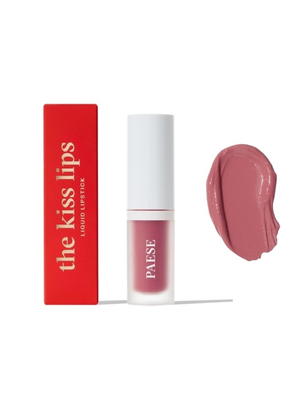 Paese The Kiss Lips Matte romige vloeibare lippenstift 03 Lovely Pink 3,4 ml