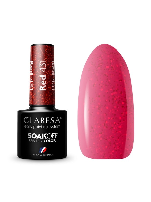 Claresa Red Hybrid Nagellack /431/ 5 g