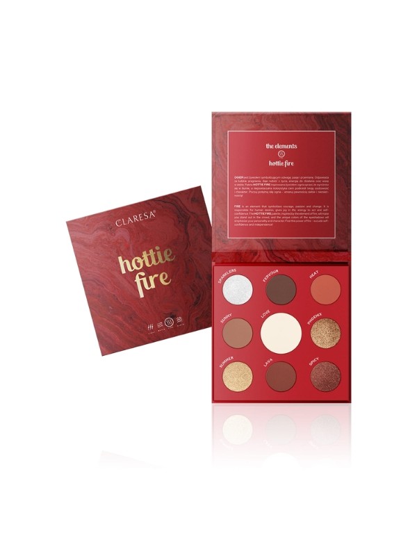 Claresa Hottie Fire eye shadow palette 11.8 g