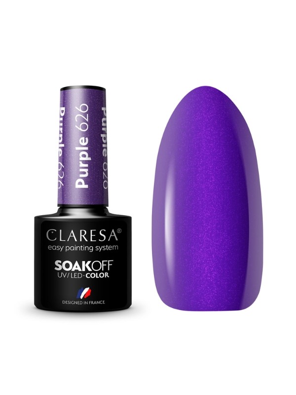 Claresa Purple Hybride Nagellak /626/ 5 ml