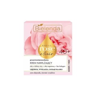 Bielenda Royal Rose Elixir Antirimpel Hydraterende Gezichtscrème voor Gevoelige Huid 40+ 50 ml