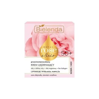 Bielenda Royal Rose Elixir Крем для обличчя проти зморшок зміцнюючий для чутливої шкіри 50+ 50 мл