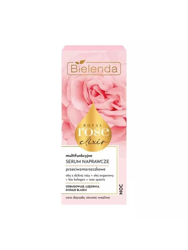 Bielenda Royal Rose Elixir Anti-Falten- Serum für reife Haut 30 ml