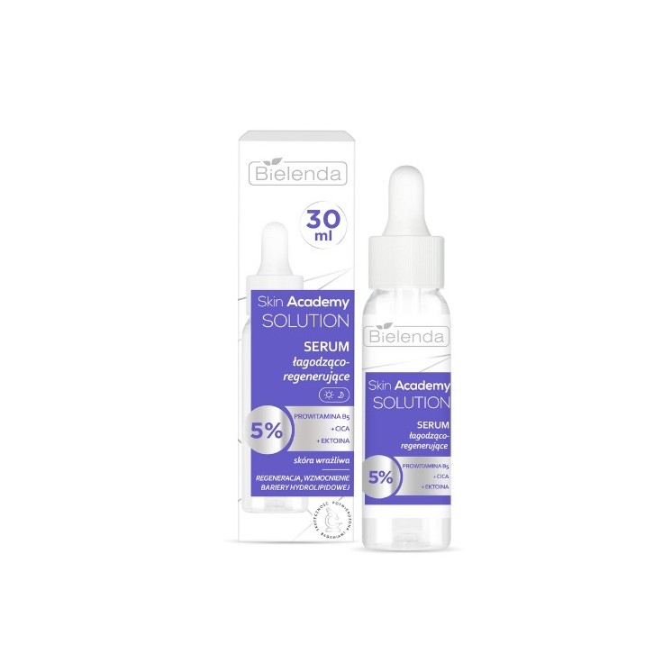 Bielenda Skin Academy Solutions Soothing and regenerating Serum Provitamina B5 + CICA + Ektionina 30 ml