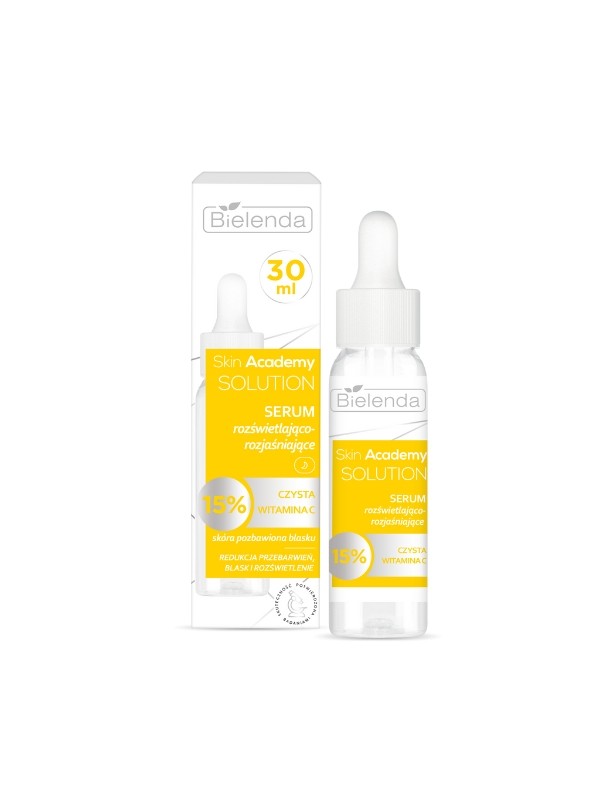 Bielenda Skin Academy Solutions Beleuchtendes und aufhellendes Serum 15 % reines Vitamin C 30 ml