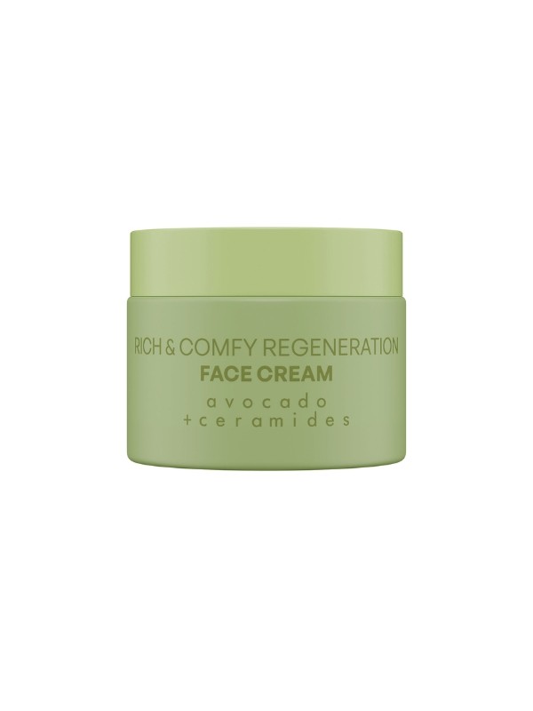 Nacomi Rich&Comfy Regeneration Gesichtscreme Avocado und Ceramide 40 ml