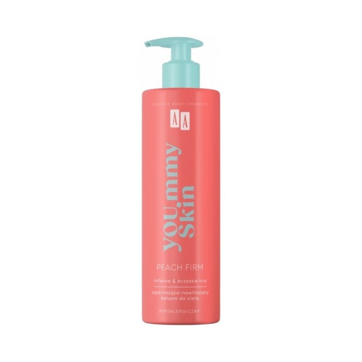 AA YOU.mmy Peach Firm Lait Corporel Raffermissant et Hydratant 400 ml