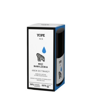 YOPE Men Wood Gezichtscrème voor mannen Hydraterende kracht 50 ml