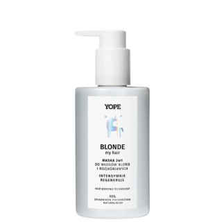 YOPE BLOND my HAIR Conditioner-Maske 2in1 für blondes und blondiertes Haar 300 ml