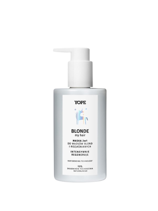 YOPE BLOND my HAIR Odżywka-maska 2w1 do włosów blond i rozjaśnianych 300 ml