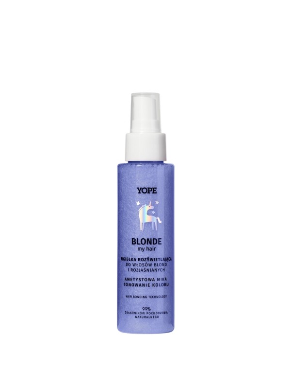 YOPE BLOND my HAIR Illuminating mist for blonde and bleached hair amethyst 100 ml