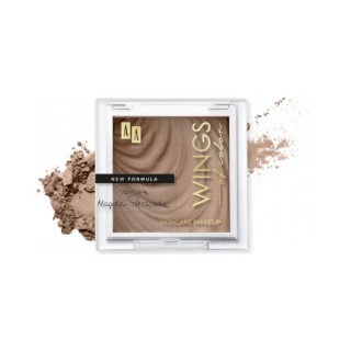 AA Wings of Color Matte Bronze Matte gezichtscontourende bronzer 01 Soft Brons 7 g