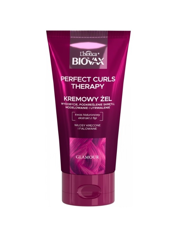 BIOVAX Glamour Perfect Curls Therapy Feuchtigkeitsgel zum Stylen von Wellen und Locken 150 ml